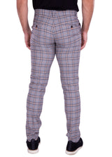 213104 - Gray Plaid Pants
