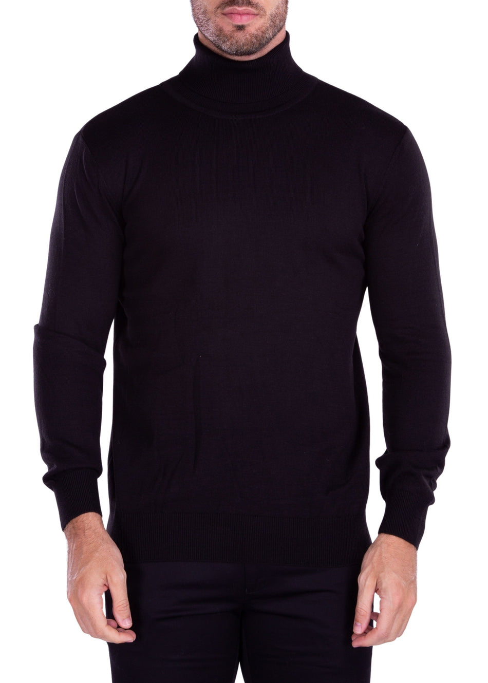 215100 - Black Turtleneck Sweater