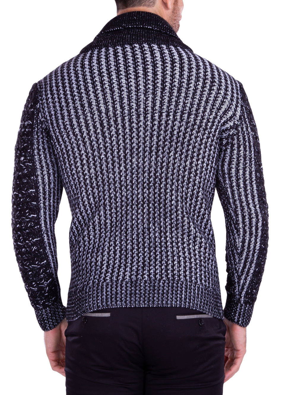 215106 - Black Quarter Zip Sweater