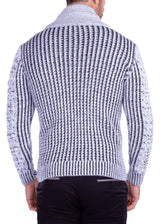 215106 - White Quarter Zip Sweater