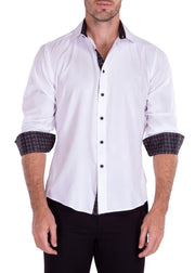 222208 - White Button Up Long Sleeve Dress Shirt
