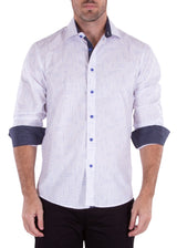 222243 - White Button Up Long Sleeve Dress Shirt