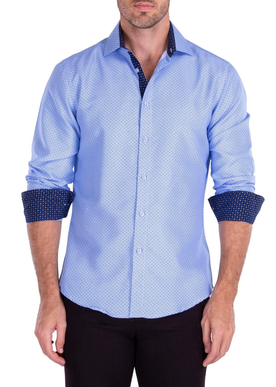 222300 - Blue Long Sleeve Shirt