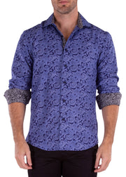 222318 - Blue Long Sleeve Shirt