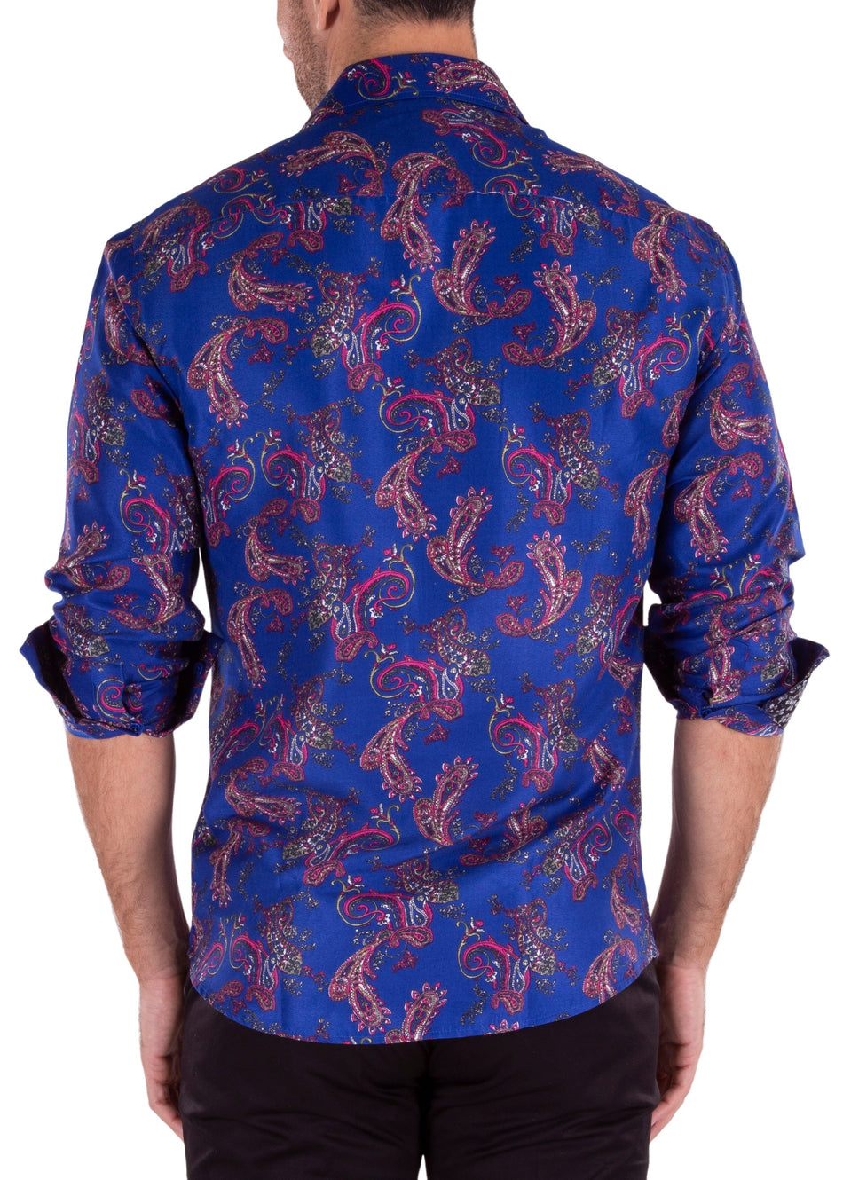 222322 - Royal Blue Long Sleeve Shirt
