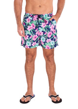 223103 - Green Tropical Print Shorts