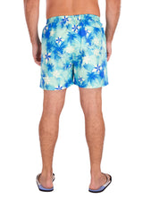 223106 - Turquoise Tropical Print Shorts