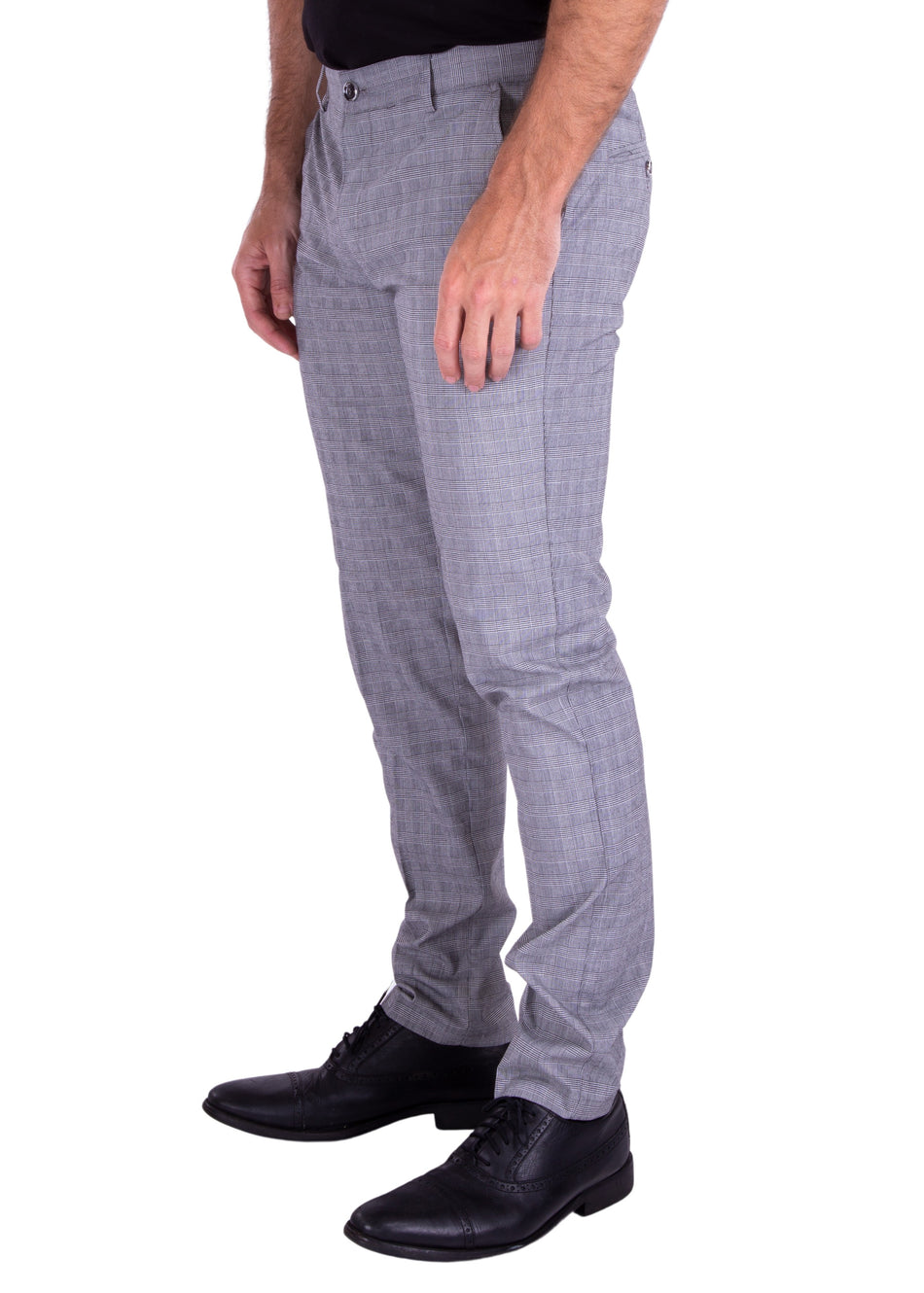 223113 - Grey Plaid Pants