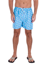 223118 - Turquoise Flamingo Print Shorts