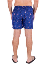 223134 - Navy Nautical Print Shorts