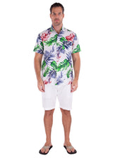 226002 - White Cotton Hawaiian Shirt