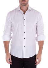 232234 - White Button Up Long Sleeve Dress Shirt