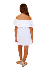 G1001 - White Cotton Dress
