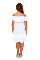 G1005 - White Cotton Dress