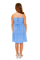 G1111 -  Blue Cotton Dress