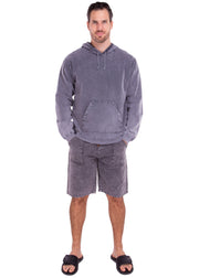 GZ1016 - Charcoal Cotton Hoodie