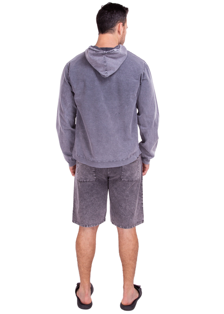 GZ1016 - Charcoal Cotton Hoodie