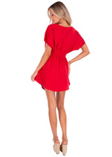 NW1025 - Red Cotton Dress