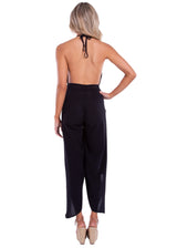 NW1028 - Black Multiway Cotton Wrap Pants