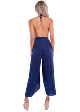 NW1028 - Navy Multiway Cotton Wrap Pants