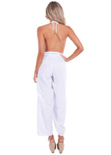 NW1028 - White Multiway Cotton Wrap Pants