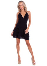 NW1049 - Black Cotton Dress