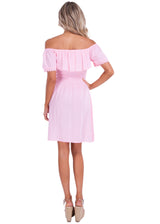 NW1066 - Baby Pink Cotton Dress