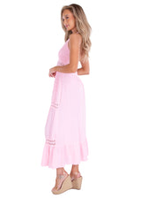 NW1068 - Baby Pink Cotton Dress