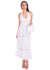 NW1068 - White Cotton Dress