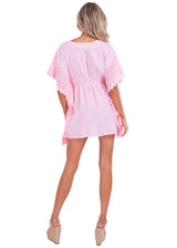 NW1073 - Baby Pink Cotton Dress