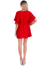 NW1073 - Red Cotton Cover-Up