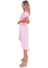 NW1083 - Baby Pink Cotton Dress
