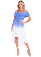 NW1083 - Ocean Blue Cotton Dress