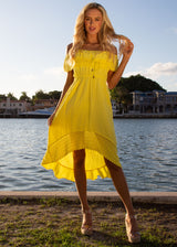 NW1083 - Yellow Cotton Dress