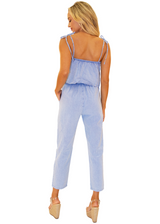 NW1123 - Blue Cotton Jumpsuit