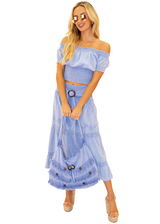 NW1149 - Blue Cotton Skirt