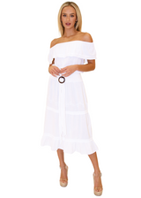 NW1149 - White Cotton Skirt