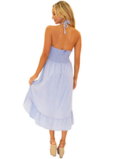NW1169 - Blue Cotton Dress