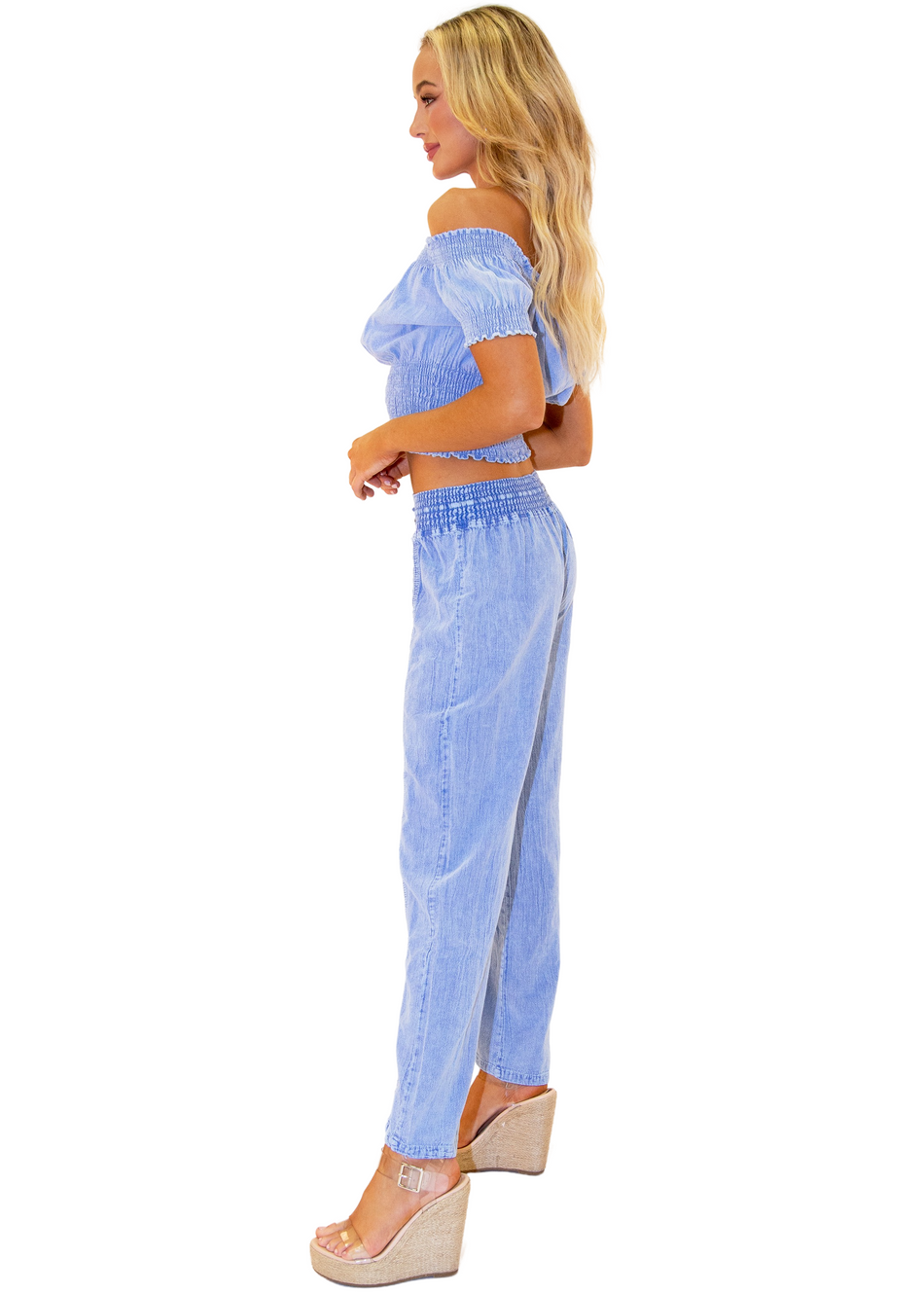 NW1175 - Blue Cotton Pants