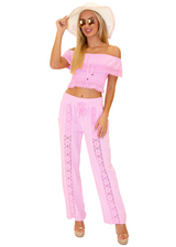NW1175 - Pink Cotton Pants