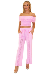 NW1175 - Pink Cotton Pants