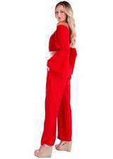 NW1175 - Red Cotton Pants