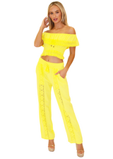 NW1175 - Yellow Cotton Pants