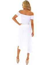 NW1195 - White Cotton Skirt