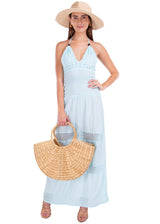 NW1223 - Baby Turquoise Cotton Dress