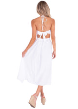NW1231 - White Cotton Dress