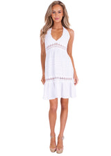 NW1233 - White Cotton Dress
