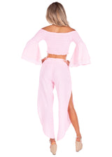 NW1353 - Baby Pink Cotton Pants