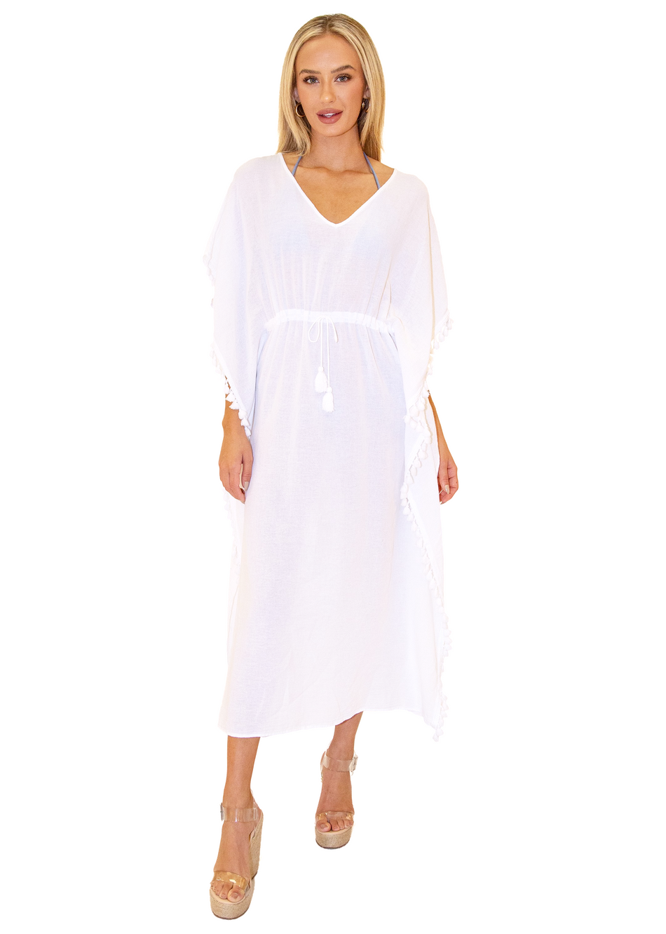 NW1251 - White Cotton Cover-Up