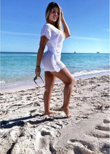 NW1263 - White Cotton Cover-Up